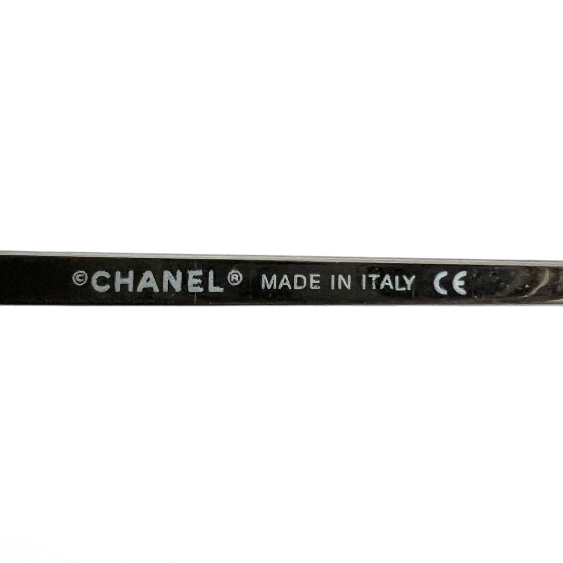 CHANEL PINK RHINESTONE CC LOGO SUNGLASSES