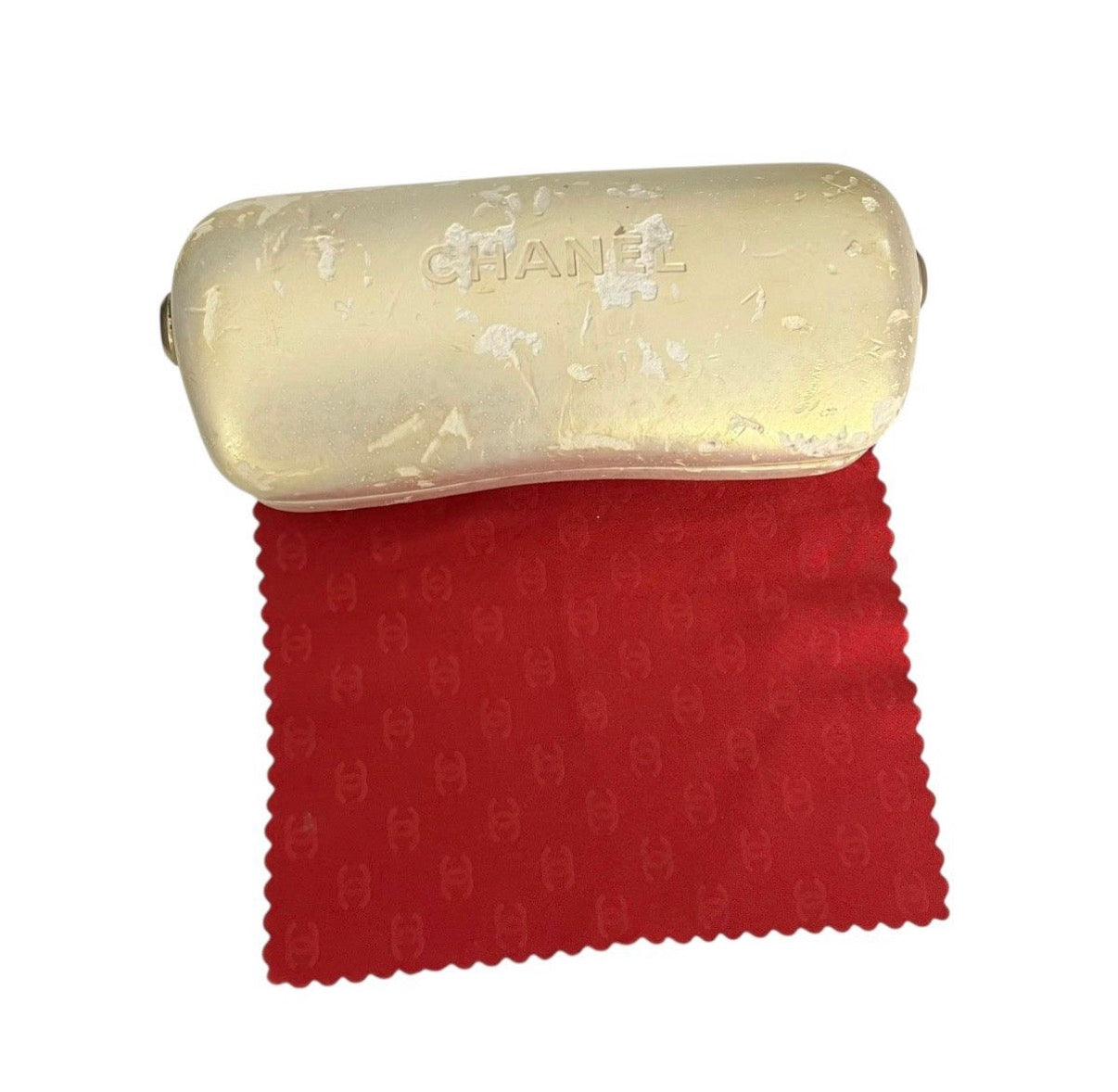 CHANEL RIMLESS LOGO SUNGLASSES