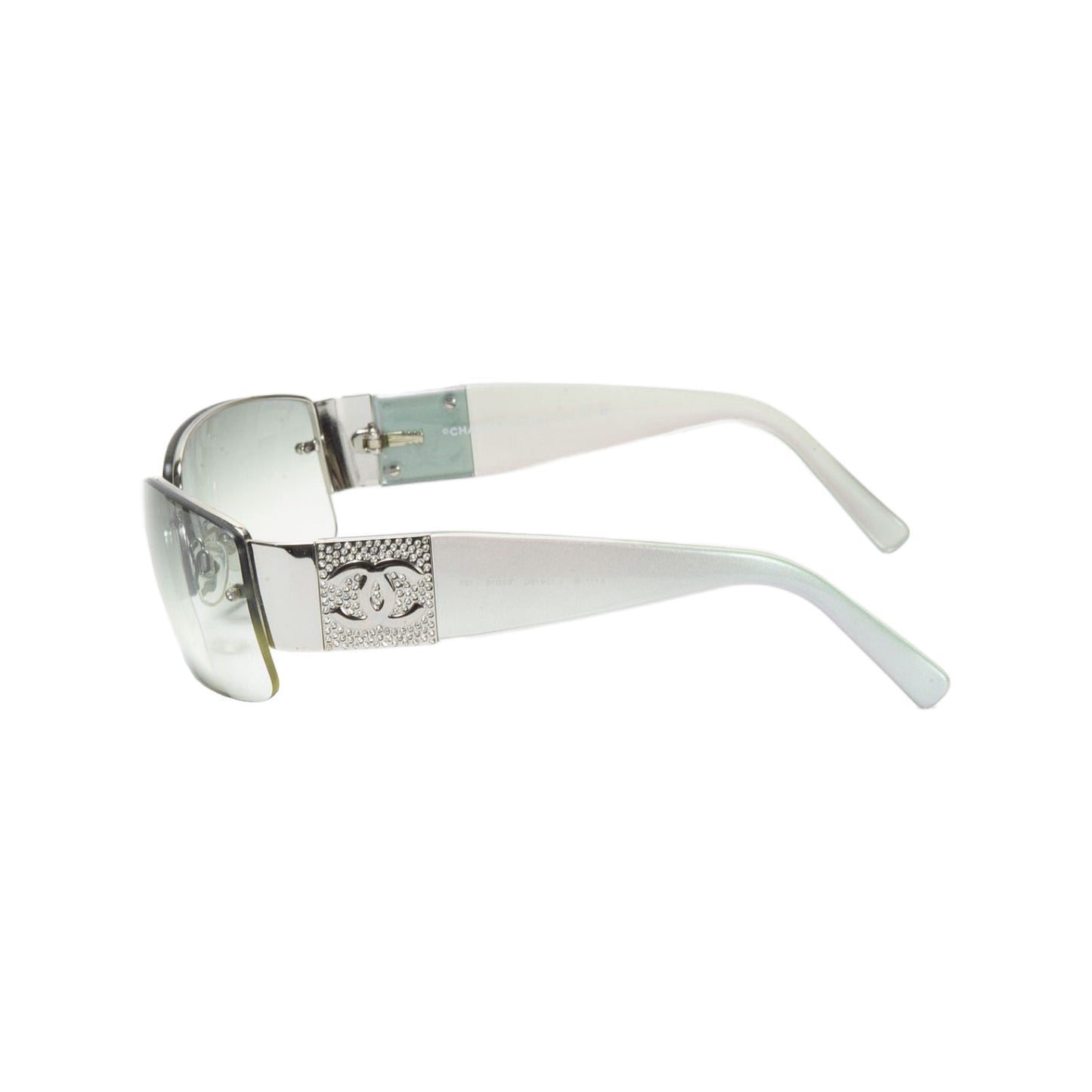 CHANEL CRYSTAL CC SUNGLASSES