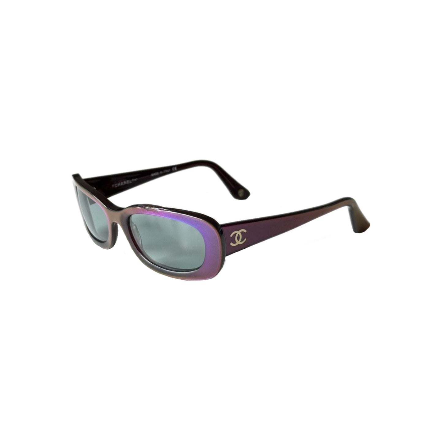 CHANEL IRIDESCENT SQUARE SUNGLASSES