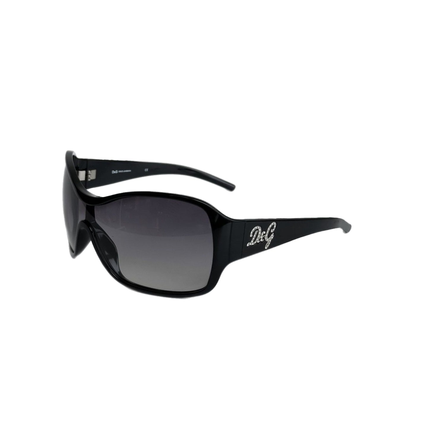 DOLCE & GABBANA SHIELD LOGO SUNGLASSES