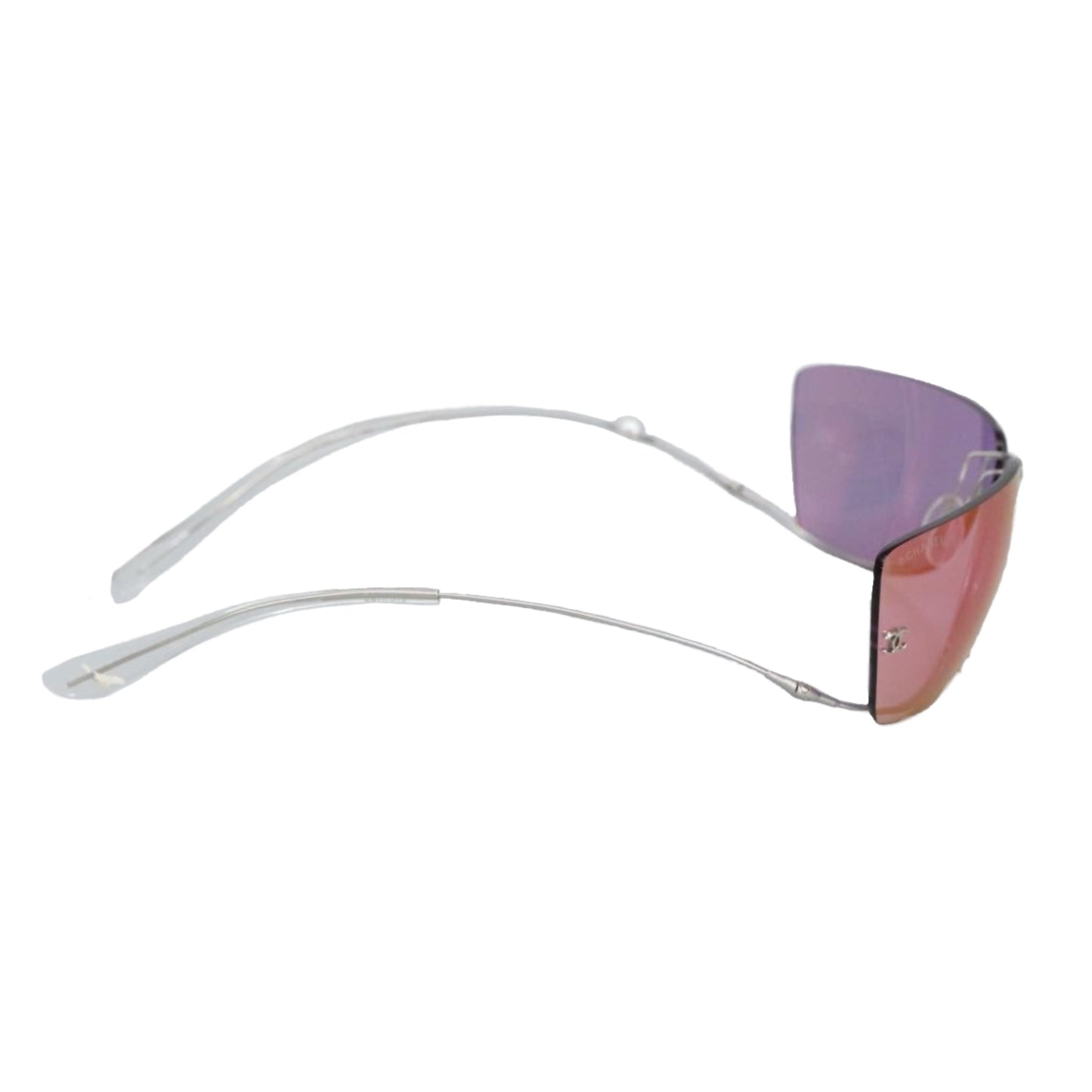 CHANEL RIMLESS PEARL SUNGLASSES