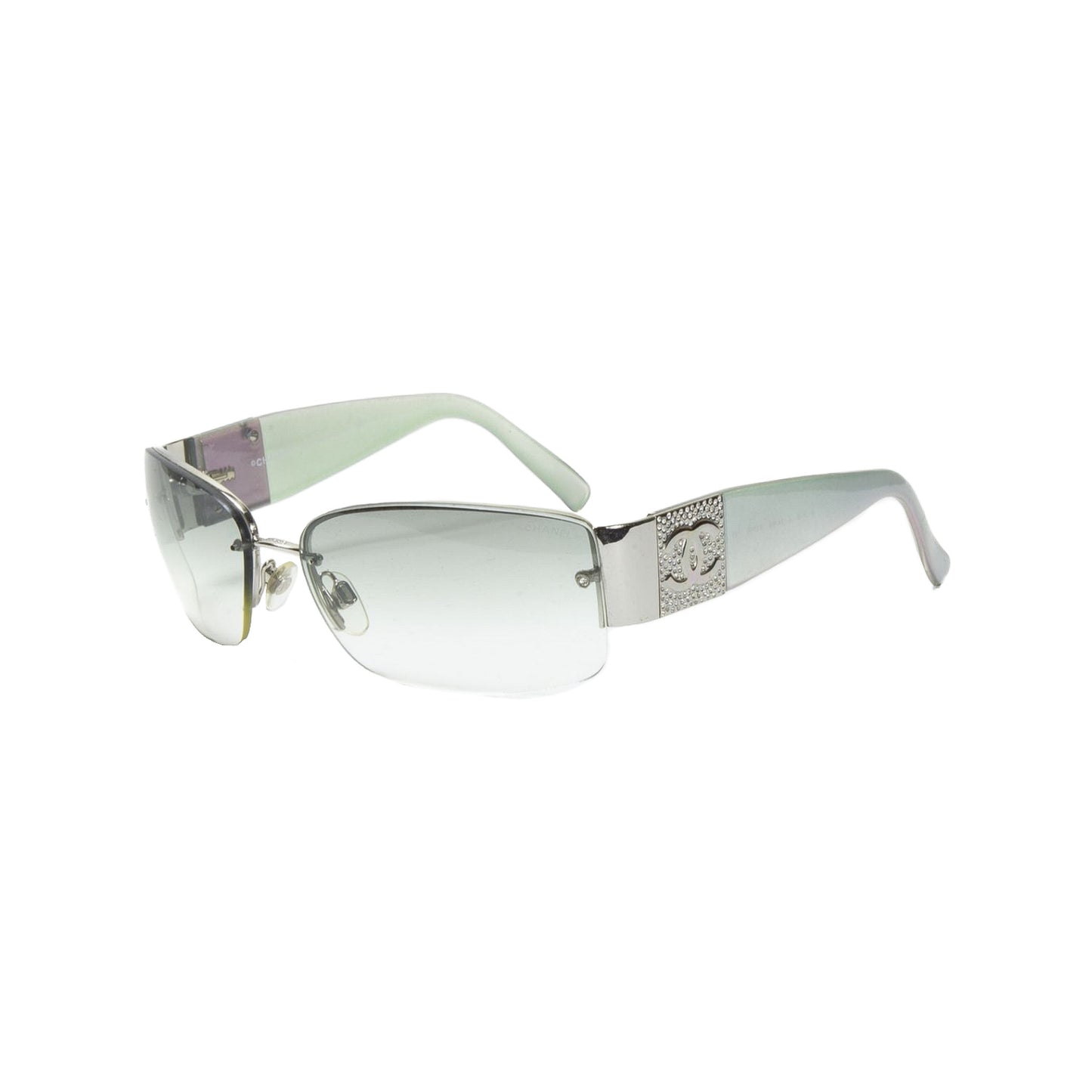 CHANEL CRYSTAL CC SUNGLASSES