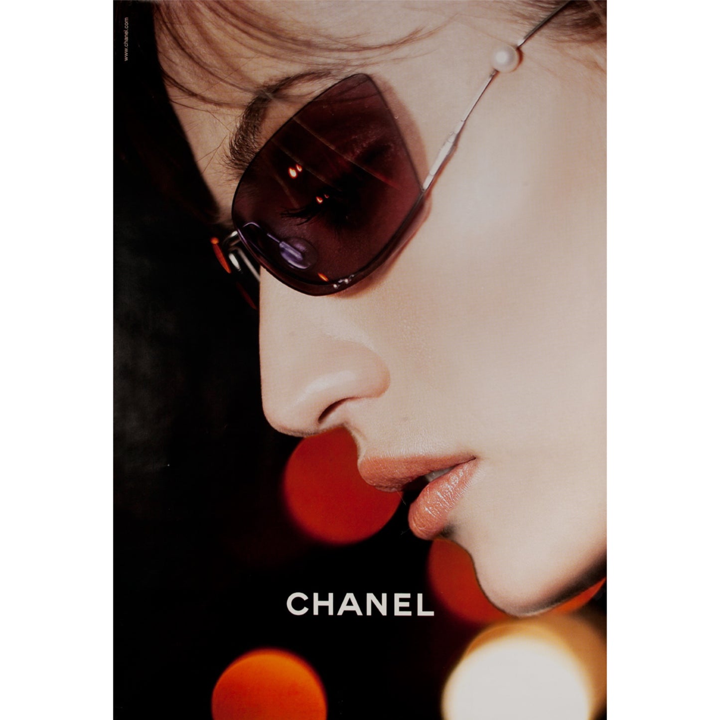 CHANEL RIMLESS PEARL SUNGLASSES