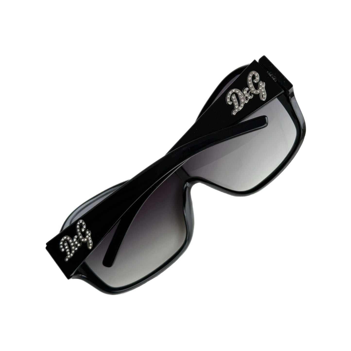 DOLCE & GABBANA SHIELD LOGO SUNGLASSES