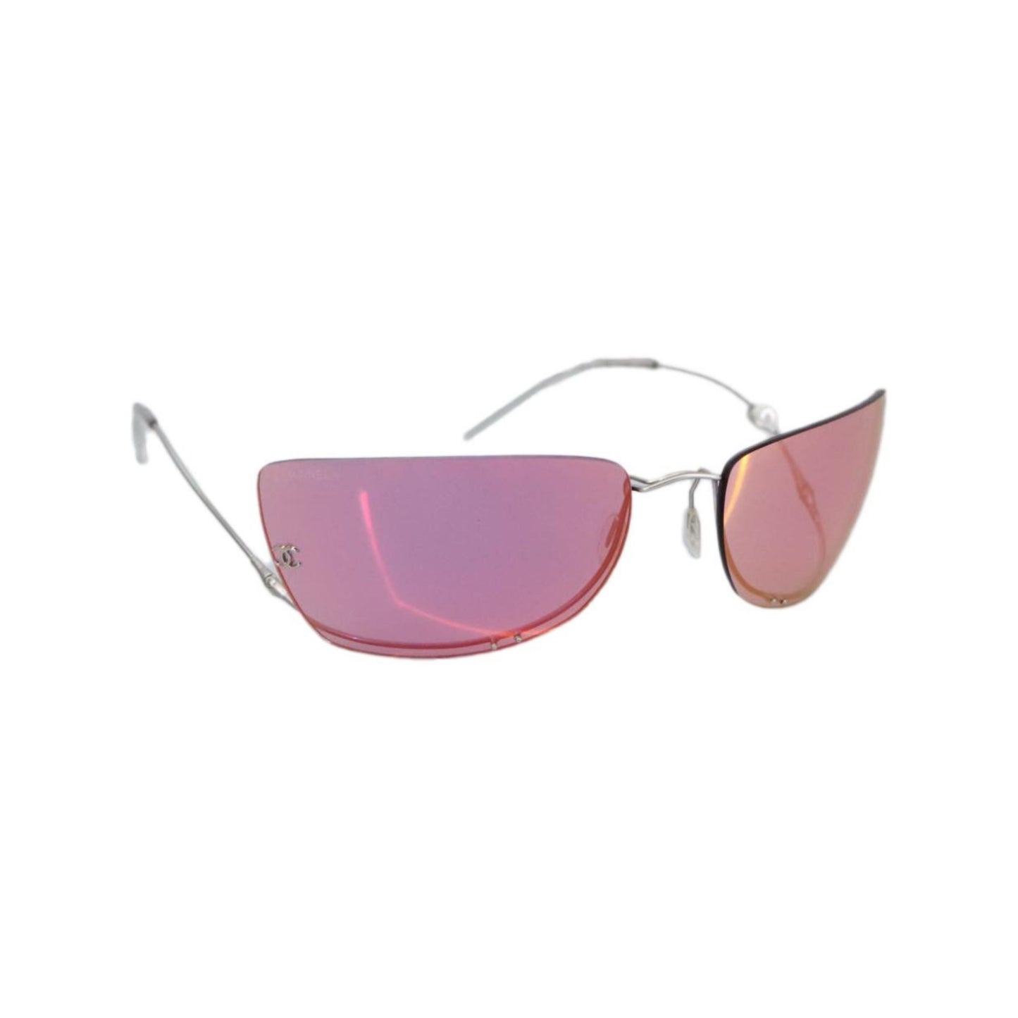 CHANEL RIMLESS PEARL SUNGLASSES