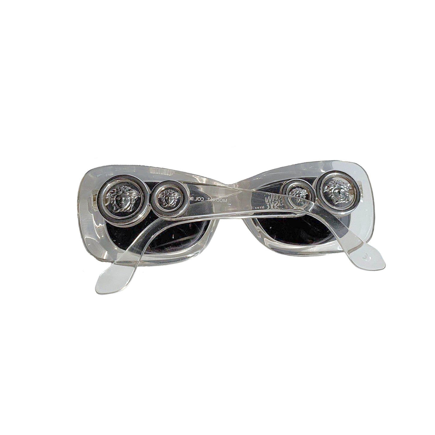 GIANNI VERSACE TRANSPARENT SUNGLASSES