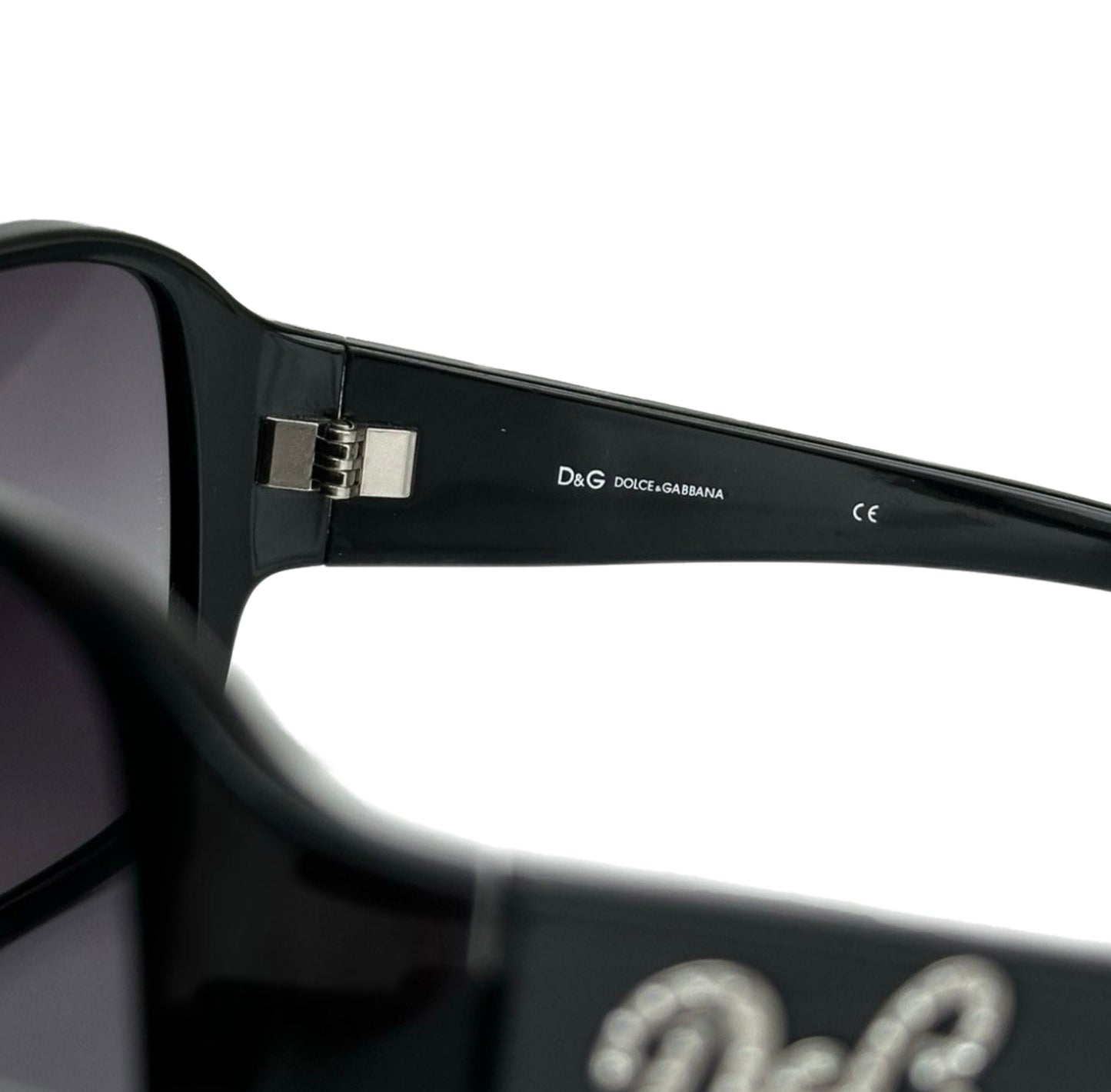 DOLCE & GABBANA SHIELD LOGO SUNGLASSES