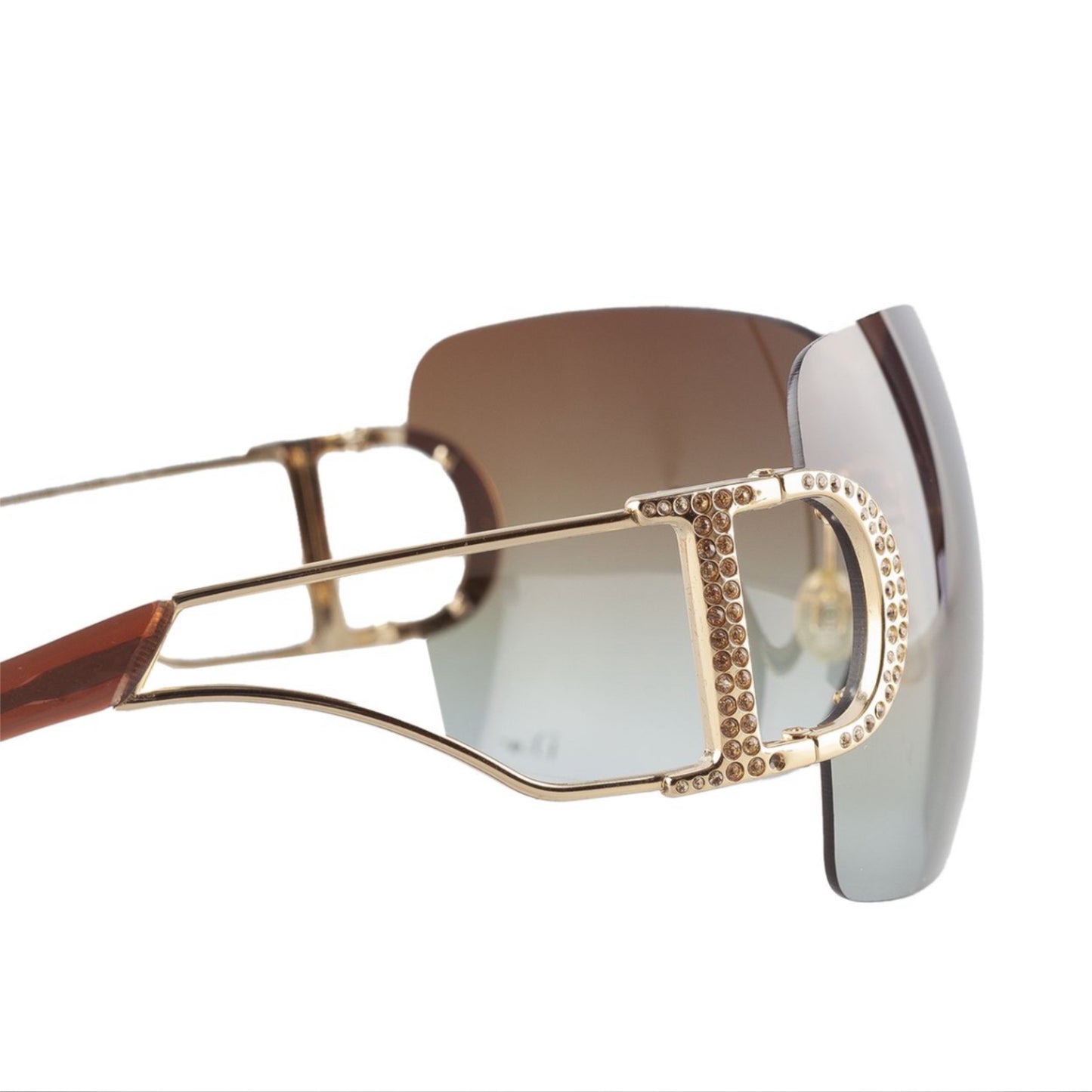 CHRISTIAN DIOR CRYSTAL DIORLY 1 SUNGLASSES