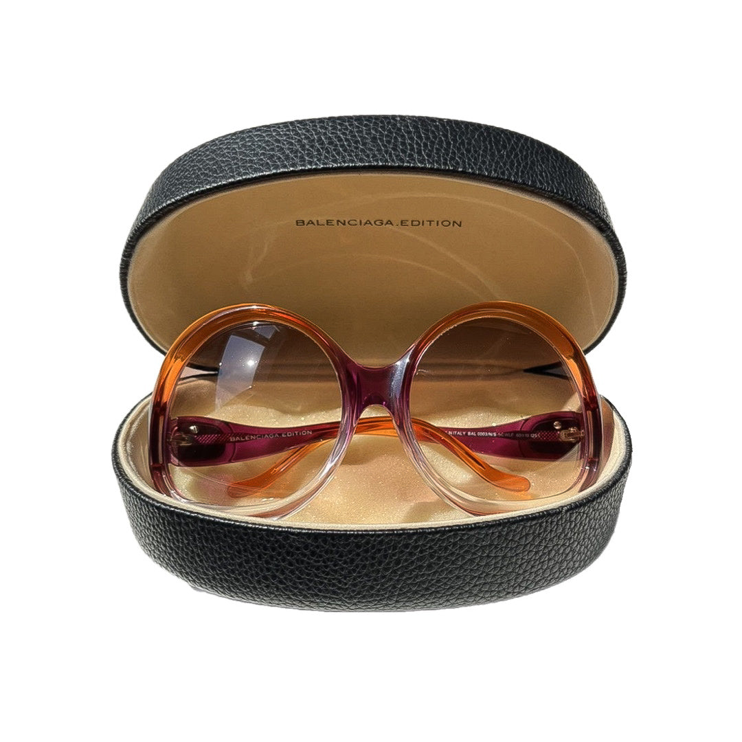 BALENCIAGA OVERSIZED GRADIENT SUNGLASSES