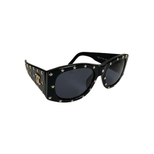 CHANEL STAR STUDDED SUNGLASSES