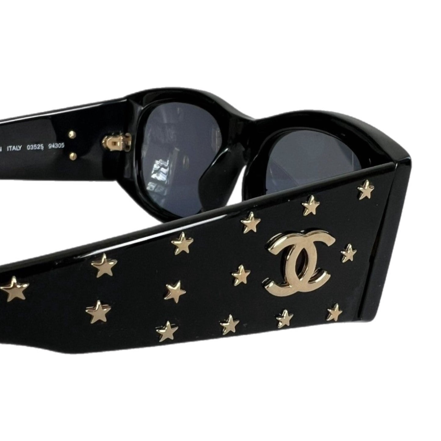 CHANEL STAR STUDDED SUNGLASSES