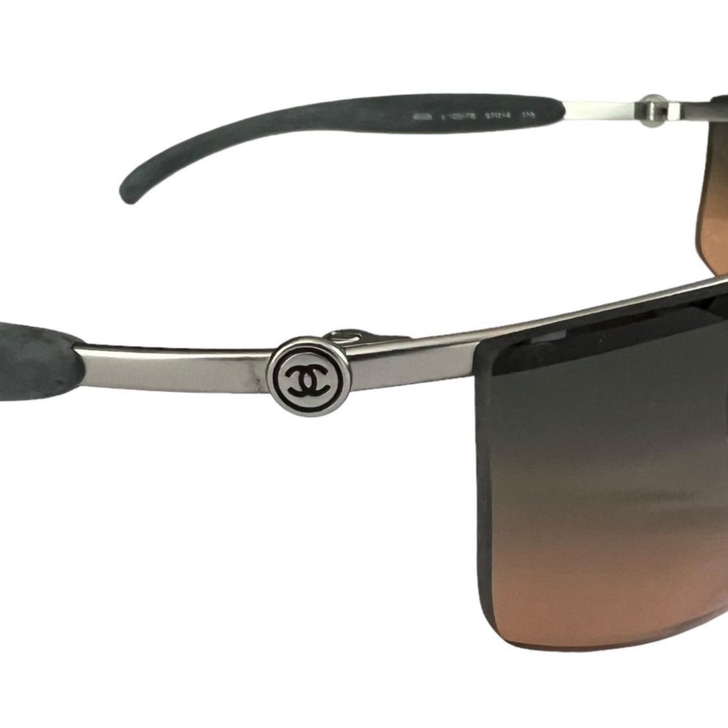 CHANEL CC LOGO SHIELD SUNGLASSES