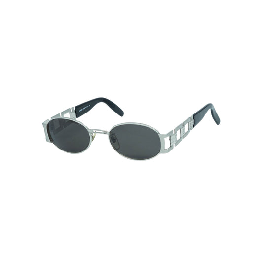 FENDI LOGO METAL ROUND SUNGLASSES