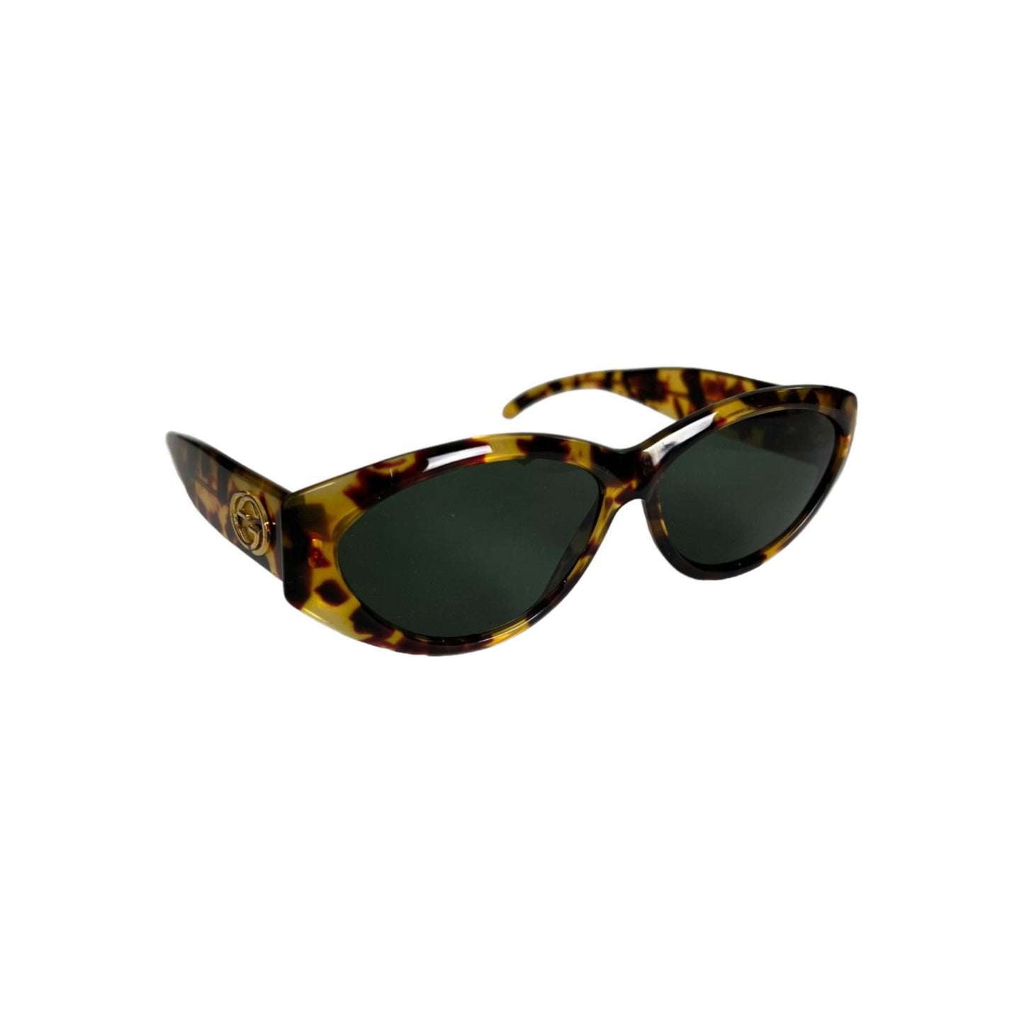 GUCCI CAT-EYE TORTOISESHELL SUNGLASSES